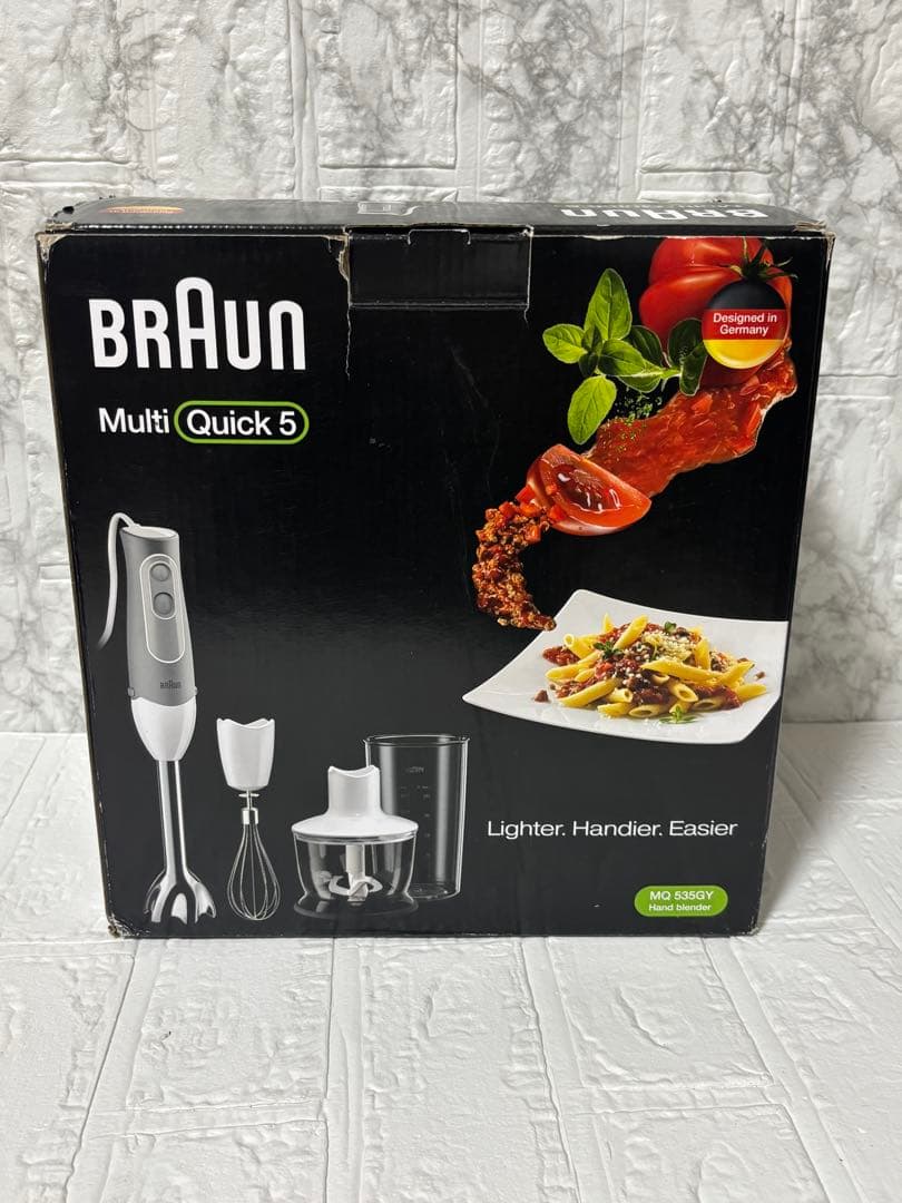 BRAUN Multi Quick 5 ハンドブレンダー MQ 535GY