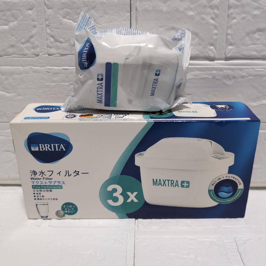 BRITA タンク型浄水器　ボトル型浄水器　浄水フィルター４個　６点セット