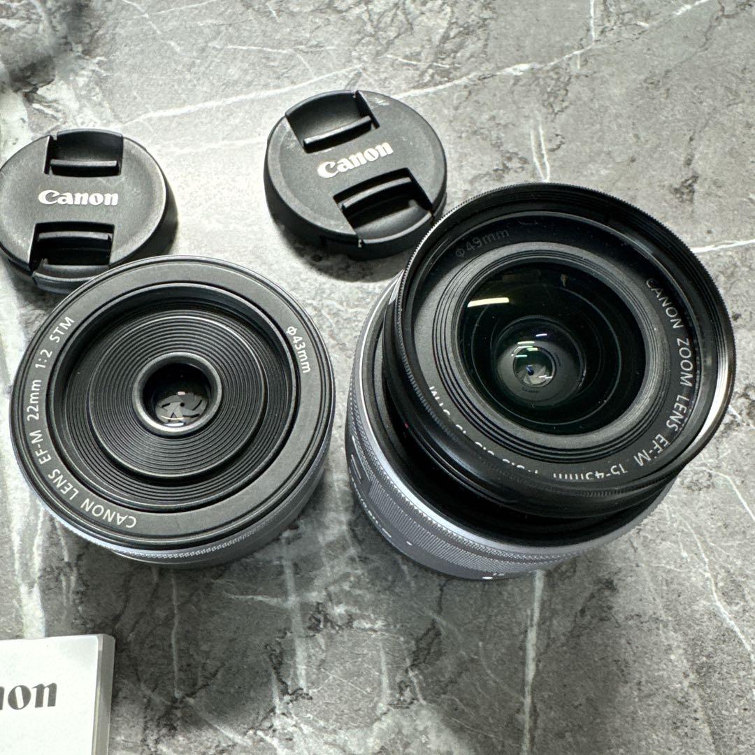 Canon キャノン EOS M100 ホワイト 箱無し　美品