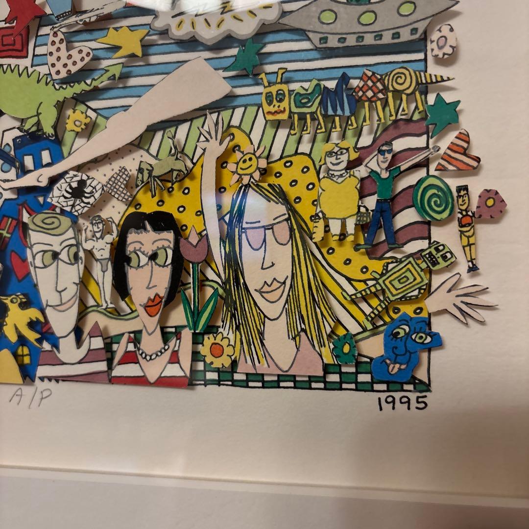 JAMES RIZZI シルクスクリーン A/P