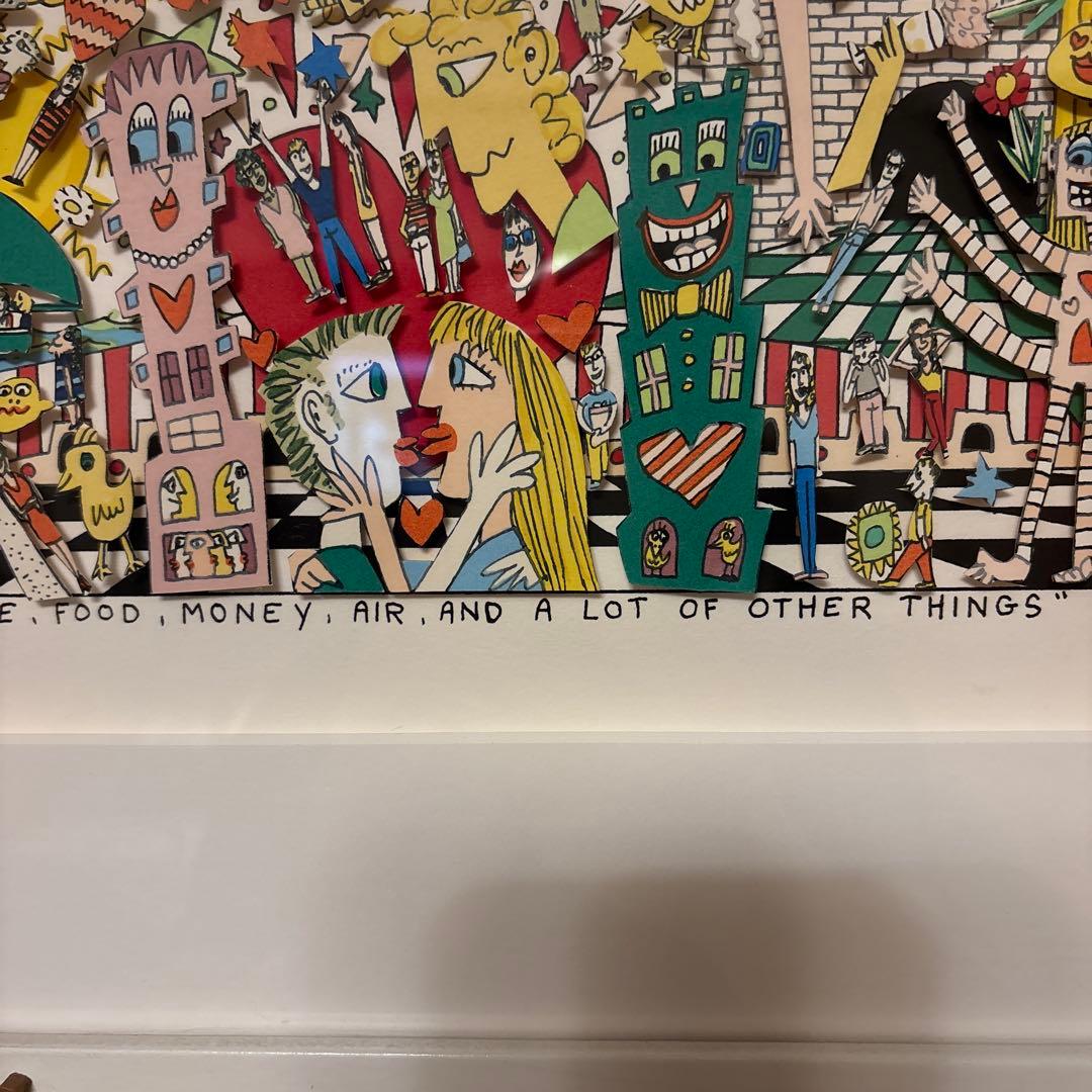 JAMES RIZZI シルクスクリーン A/P