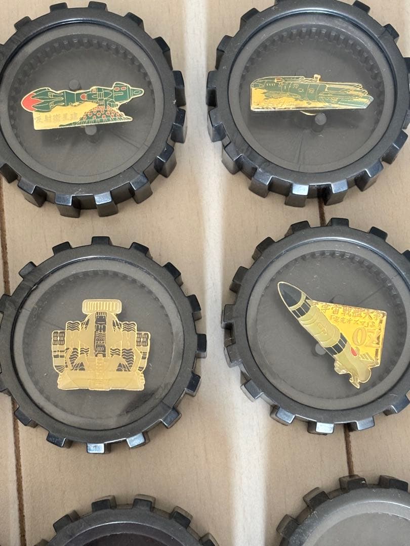 未使用品　宇宙戦艦ヤマト ピンズコレクション　45個セット　松本零士　美品