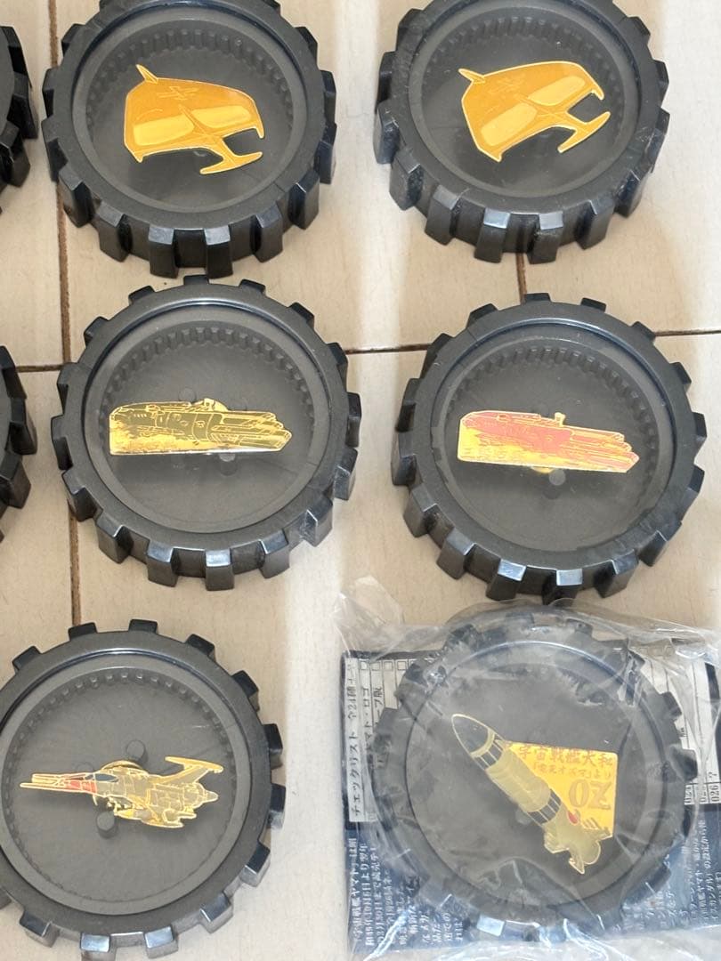 未使用品　宇宙戦艦ヤマト ピンズコレクション　45個セット　松本零士　美品