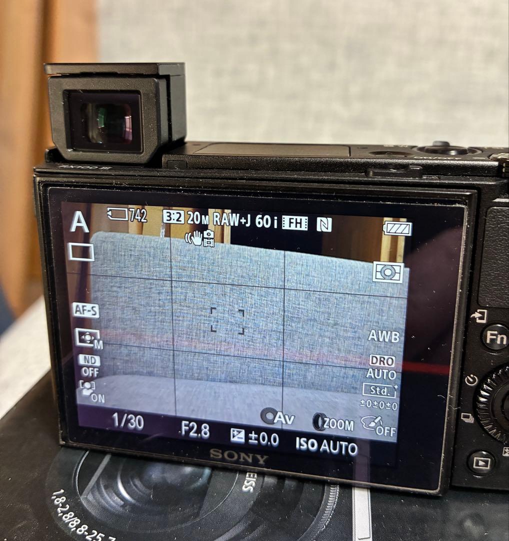 Sony RX100 Mark 3 コンパクトデジタルカメラ コンデジ