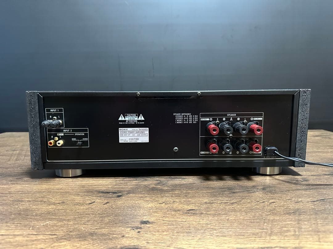 SONY パワーアンプ　330ES