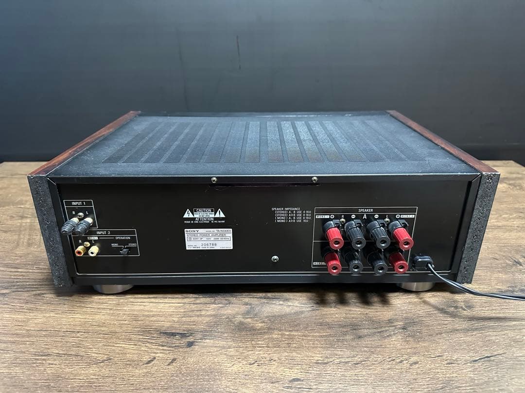 SONY パワーアンプ　330ES
