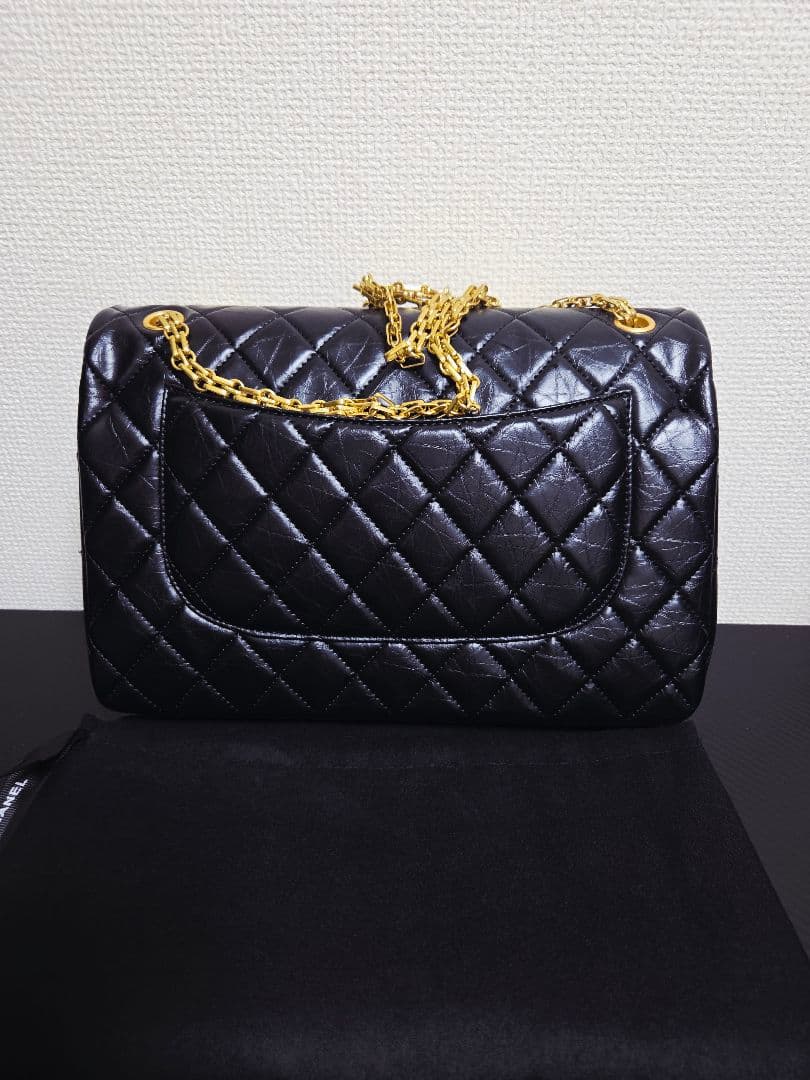 ♡大きい♡ ゴールドブラック♡ショルダーバッグ 30センチノベルティ