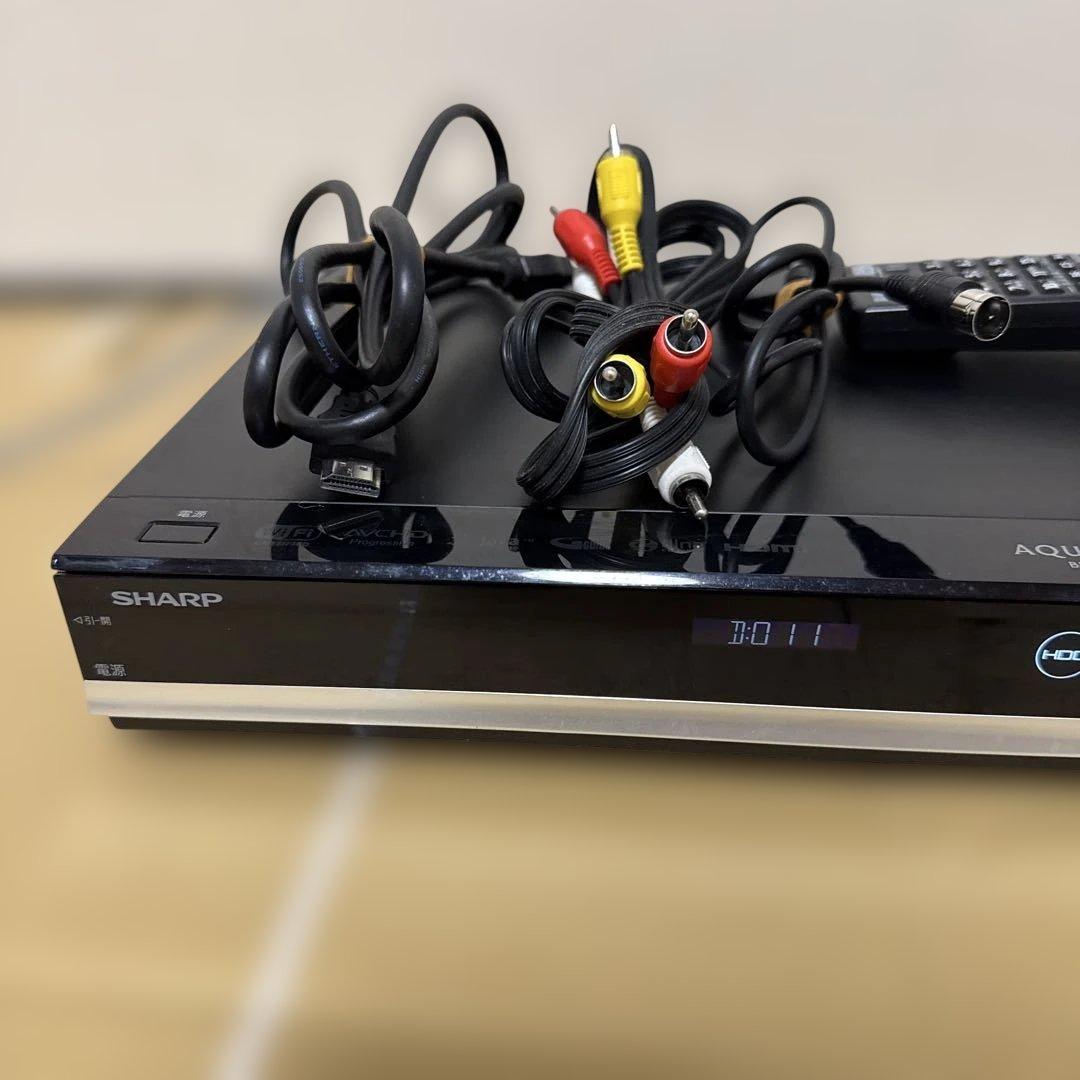 SHARP ブルーレイレコーダー BD-W1700 1TB