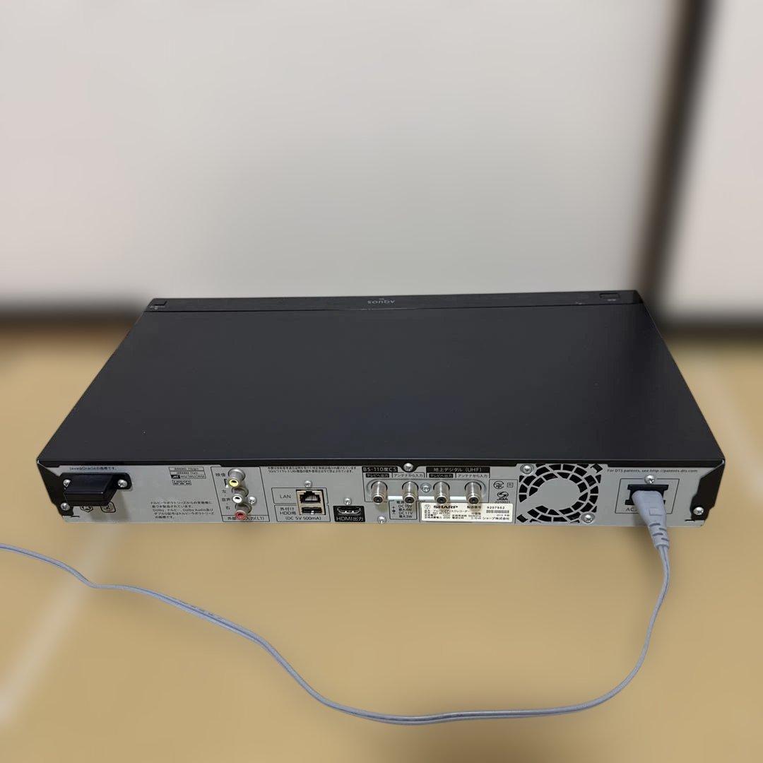 SHARP ブルーレイレコーダー BD-W1700 1TB