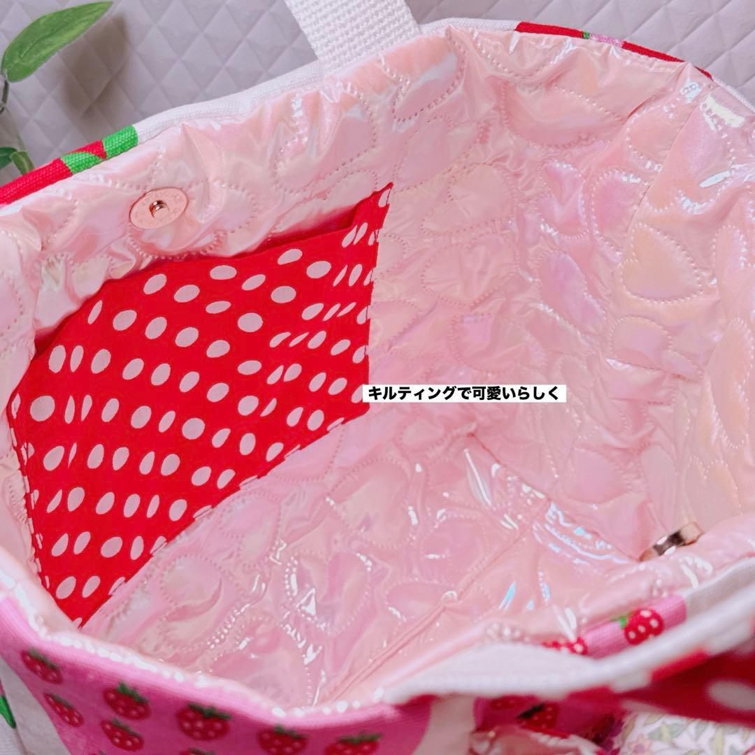 ゆ*ら様 コヤンイサムチョン♡クラウディーの着ぐるみうさにゃん♡いちごトートバッ