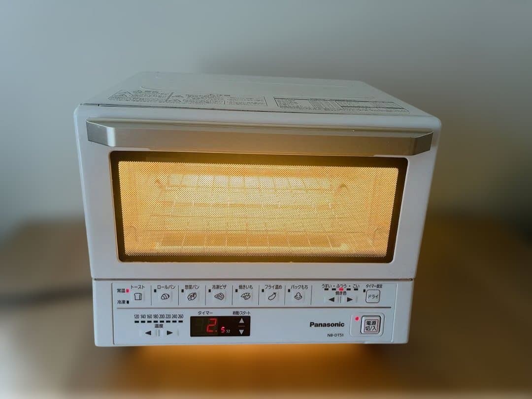 【週末順次お値下げ中】Panasonic コンパクトオーブンNB-DT51