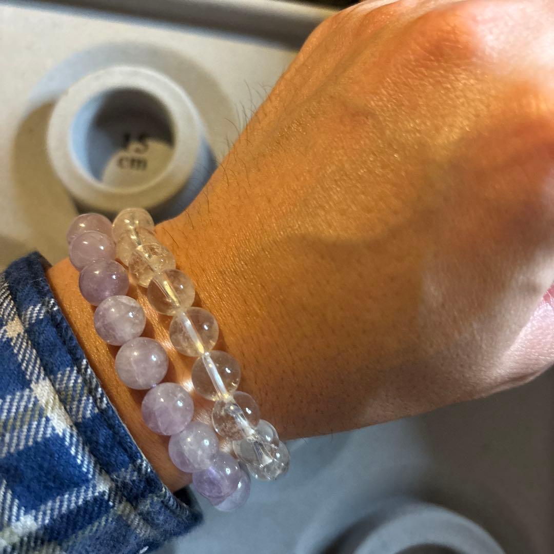 白龍神天珠とガーネッシュヒマール水晶！すごいエネルギー！ドーンとくる！