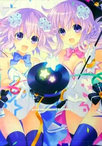 超次元ゲイムネプテューヌ ダブルスエード タペストリー ネプテューヌ ネプギア