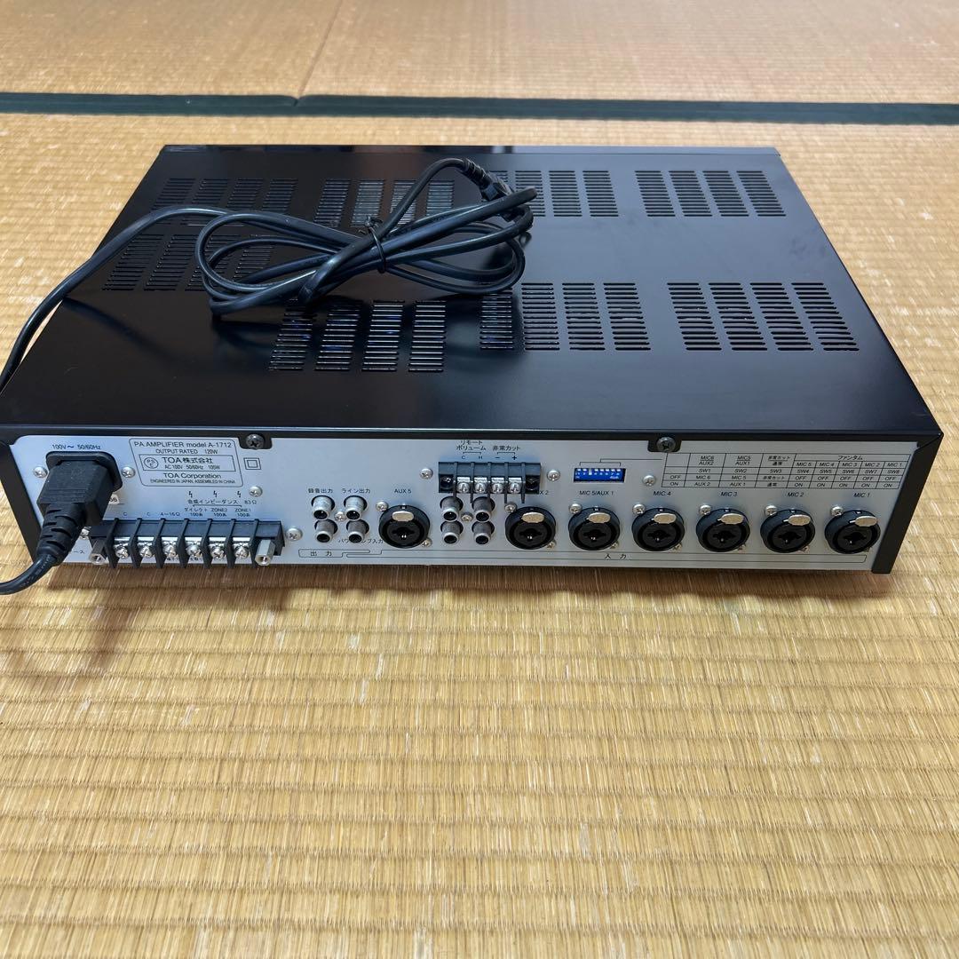 TOA 卓上アンプ model A-1712