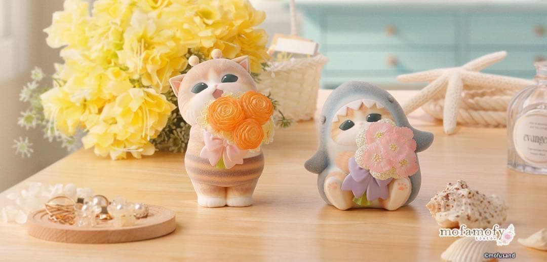 【新品未開封】mofamofy もふぁもふぃ　モフサンド　フロッキー素材2点売り