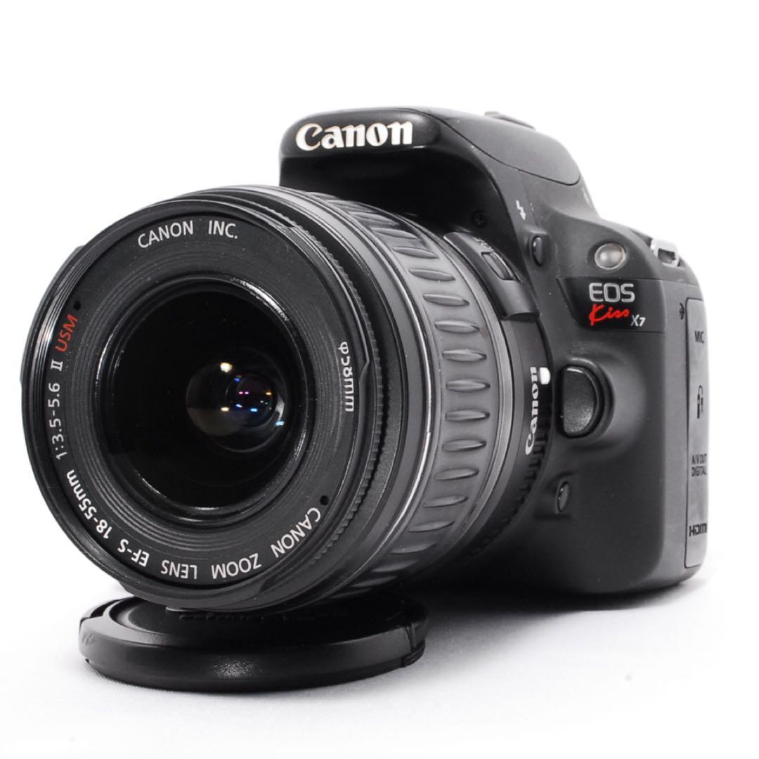 ◆Canon Kiss X7◆すぐ使える◆超軽量◆スマホ転送OK◆一眼レフカメラ