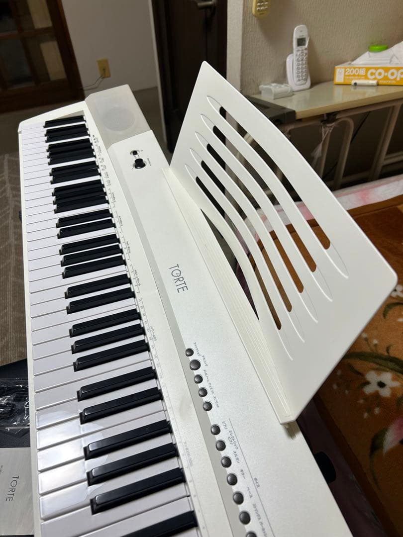 美品 付属品多数　TORTE トルテ　電子ピアノTDP-88 スタンド 椅子付属