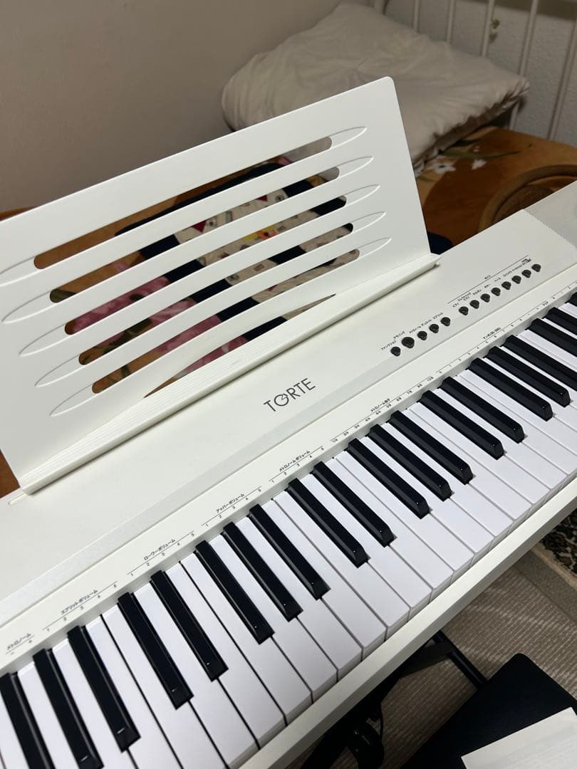 美品 付属品多数　TORTE トルテ　電子ピアノTDP-88 スタンド 椅子付属