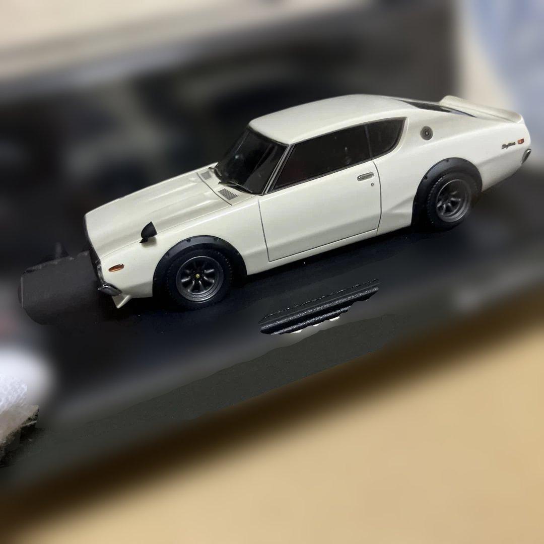 (美品)(イグニッションモデル　1/43 スカイライン　2000 GT-R