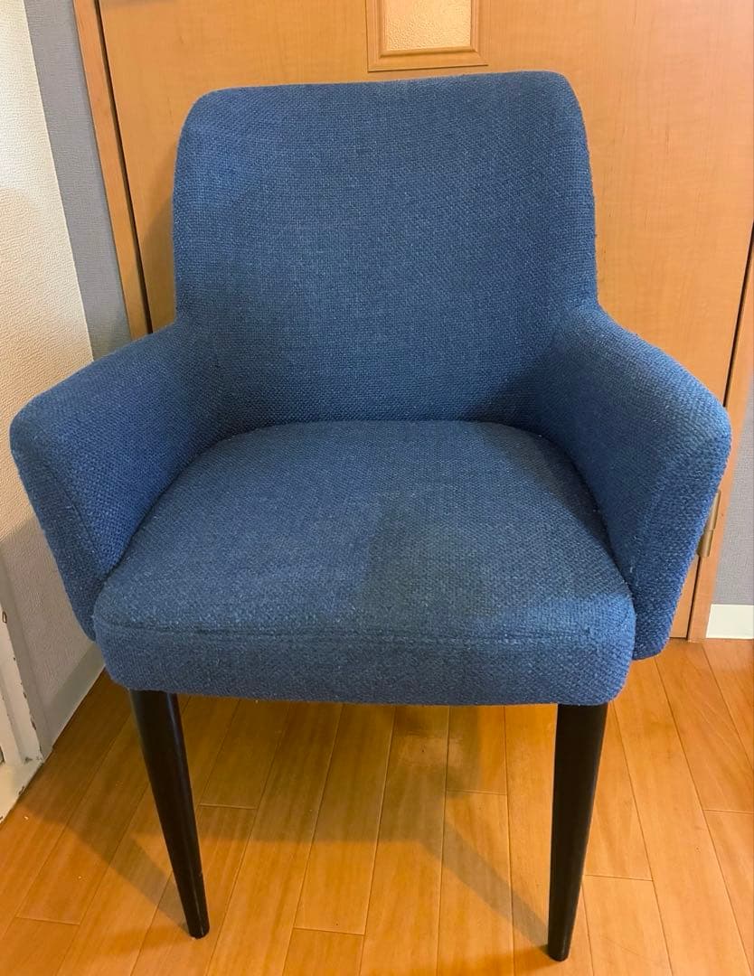 【IDEE】LIEVRE ARM CHAIR Navy イデーチェア【ネイビー】