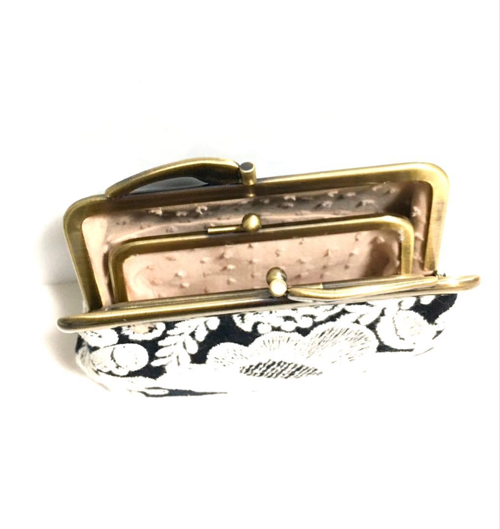 ミナペルホネン⚮̈親子がま口smile flower スマイルフラワー お財布