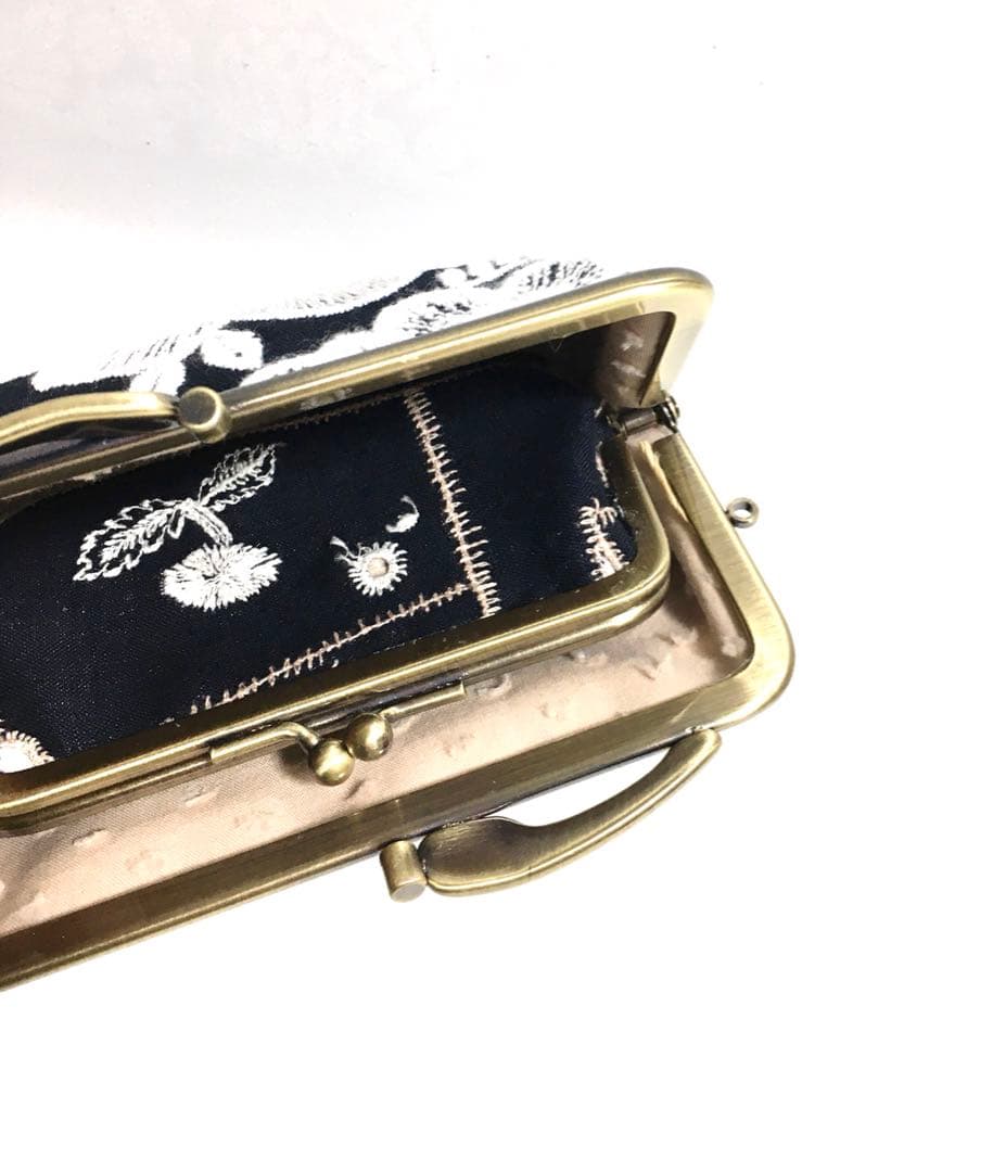 ミナペルホネン⚮̈親子がま口smile flower スマイルフラワー お財布