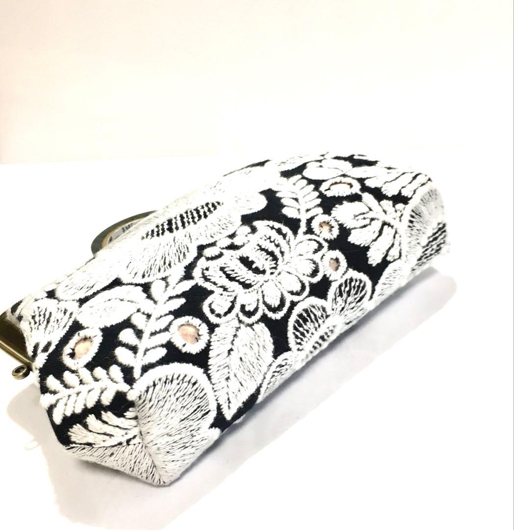 ミナペルホネン⚮̈親子がま口smile flower スマイルフラワー お財布