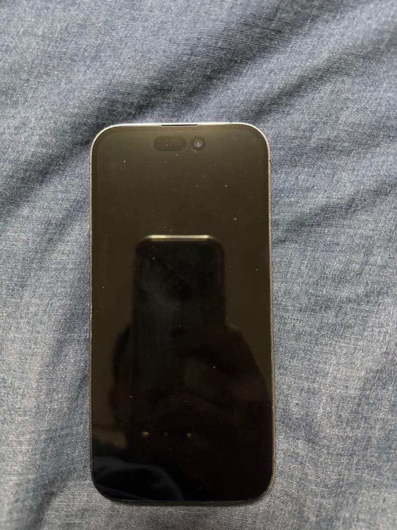 Apple iPhone 14 Pro ディープパープル 本体　割れなし