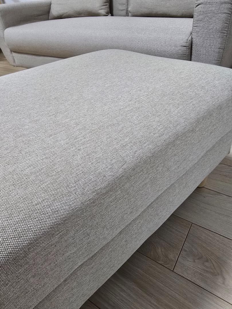 【ほぼ無料・送料のみ】ソファ 2人掛け 幅146.5cm・足置き