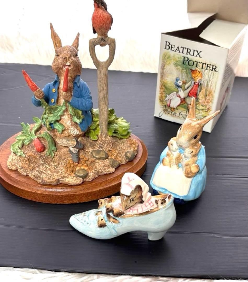 希少！未使用コレクション❣️ジョンベスウィック ピーターラビット フィギリン