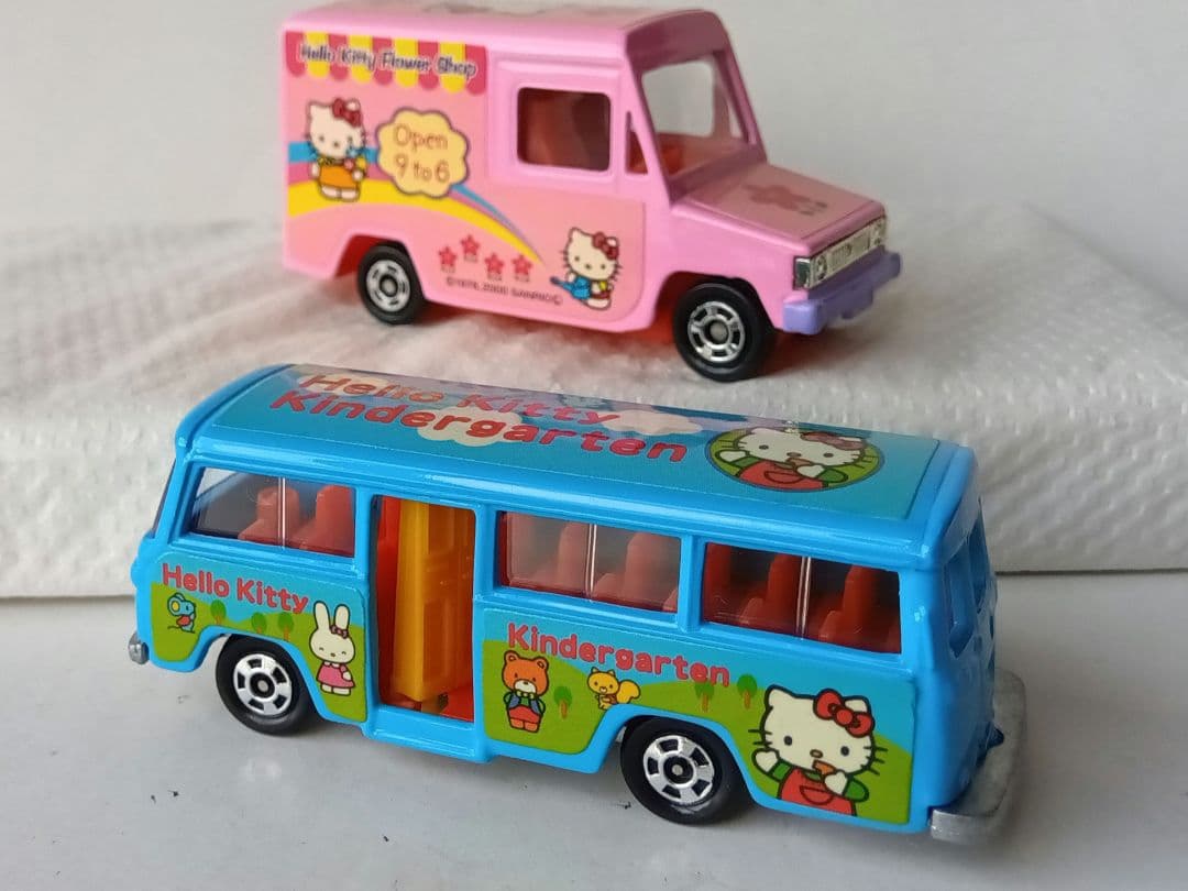 キャラトミカ ハロー キティ お仕事カーセット２ ４台