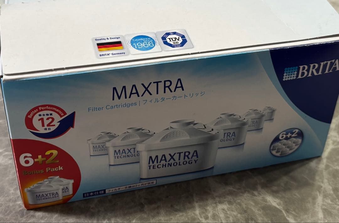 みるさん　BRITA MAXTRA 浄水器カートリッジ 12個