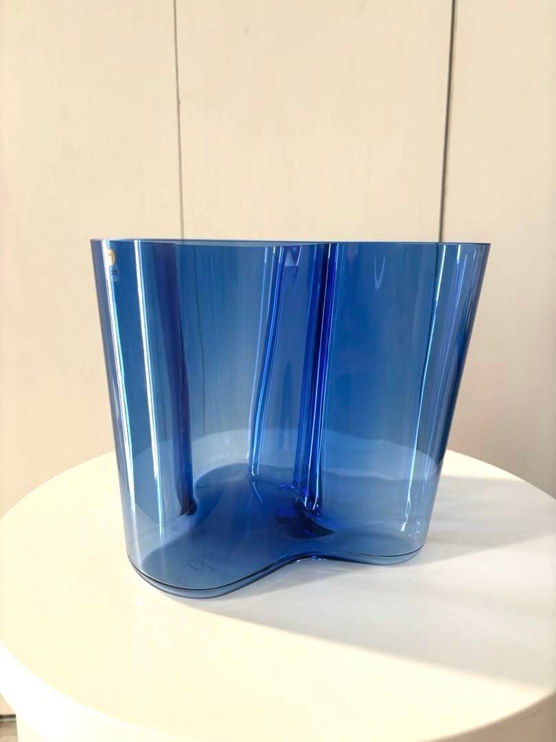 イッタラ　アルヴァ・アアルト　ベース 160mm ウルトラマリンブルー