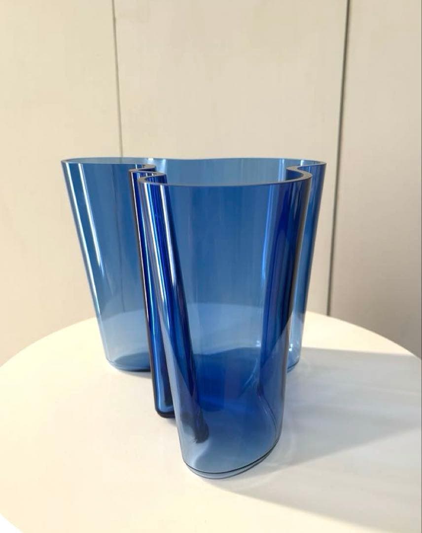 イッタラ　アルヴァ・アアルト　ベース 160mm ウルトラマリンブルー