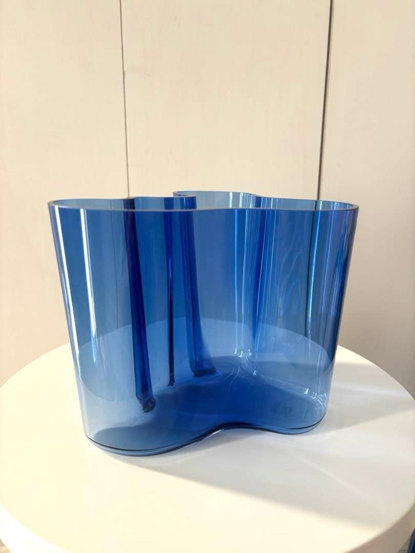 イッタラ　アルヴァ・アアルト　ベース 160mm ウルトラマリンブルー