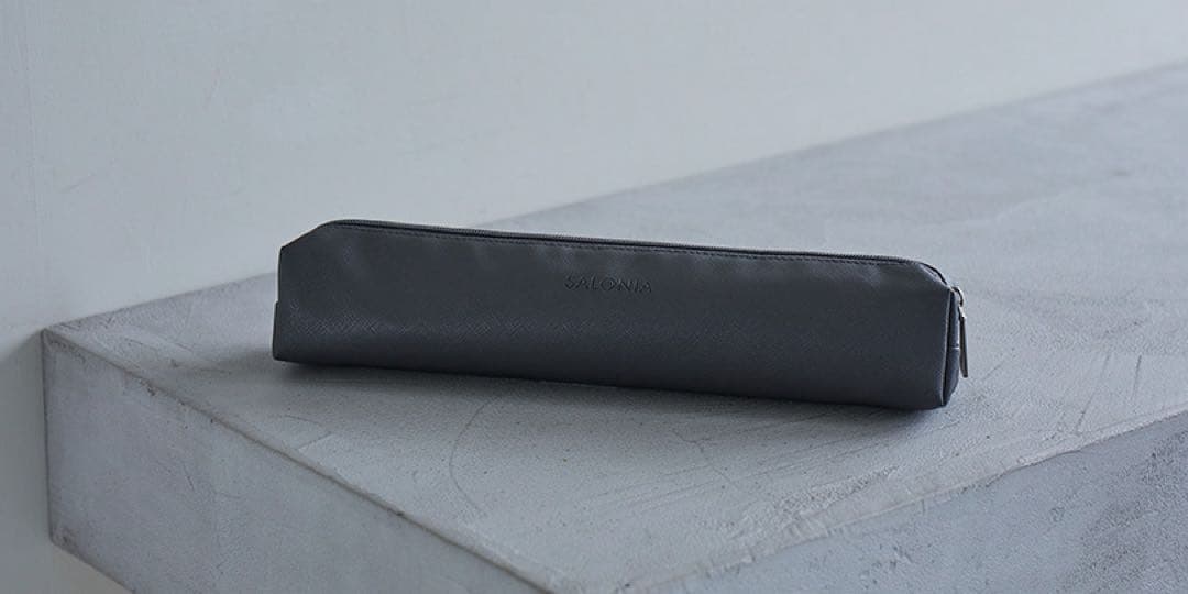 【美品】SALONIA スムースシャインストレートヘアアイロン サロニア