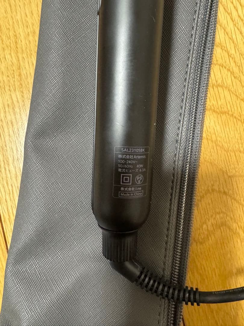 【美品】SALONIA スムースシャインストレートヘアアイロン サロニア