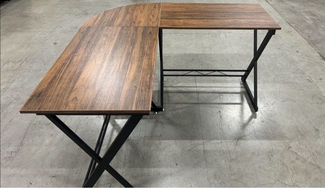 新品·パソコンデスク ゲーミングデスク L字型 オフィスデスク 書斎 組立簡単