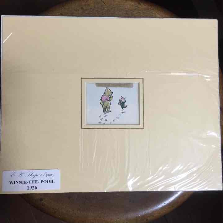 プーさん  額用  イラスト