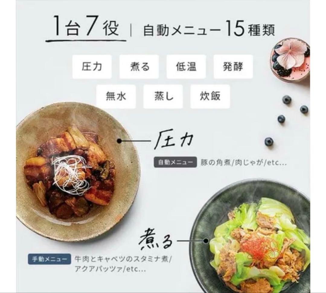 PMPC-REMA3-Hダークグレー 3~4人 3L 電気圧力鍋アイリスオーヤマ