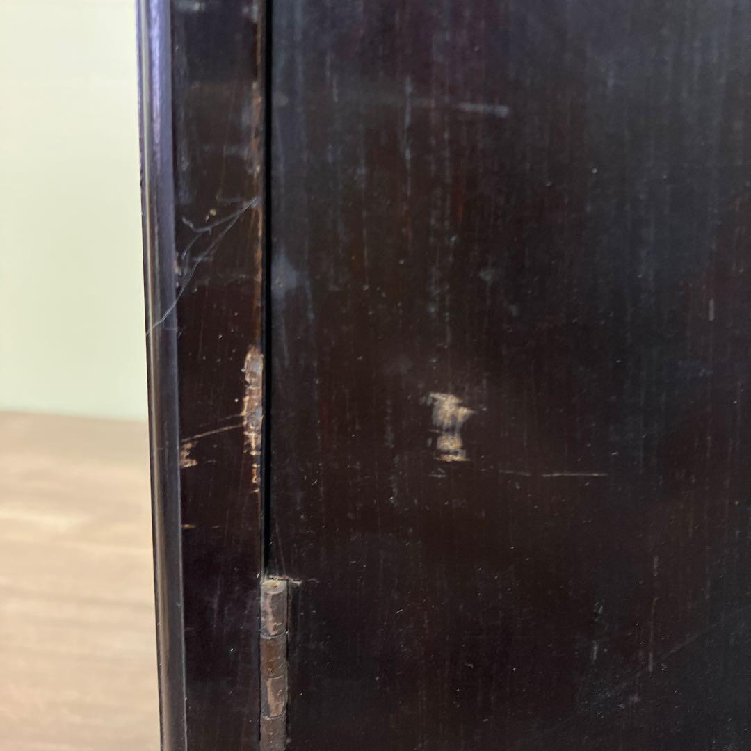 E-2 ジャンク品 アンティーク 振り子時計 ゼンマイ式 壁掛け時計