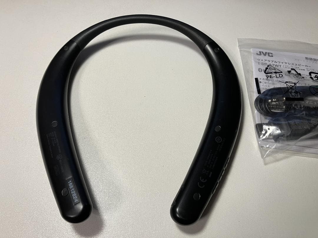 首掛けスピーカー JVCケンウッド SP-A7WT 美品 送料込み！