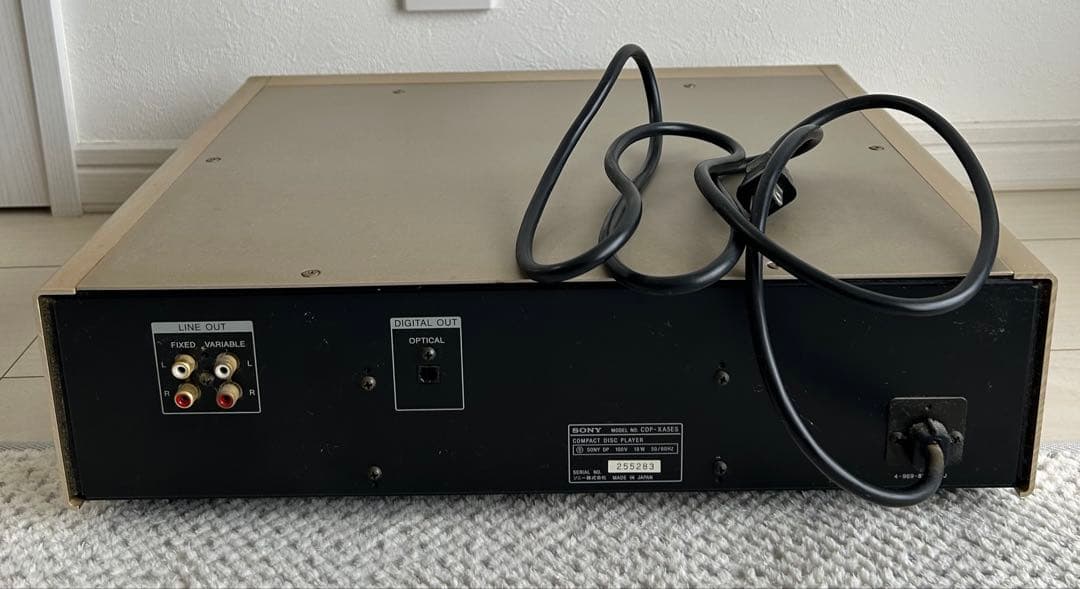 SONY CDプレーヤー CDP-XA5ES