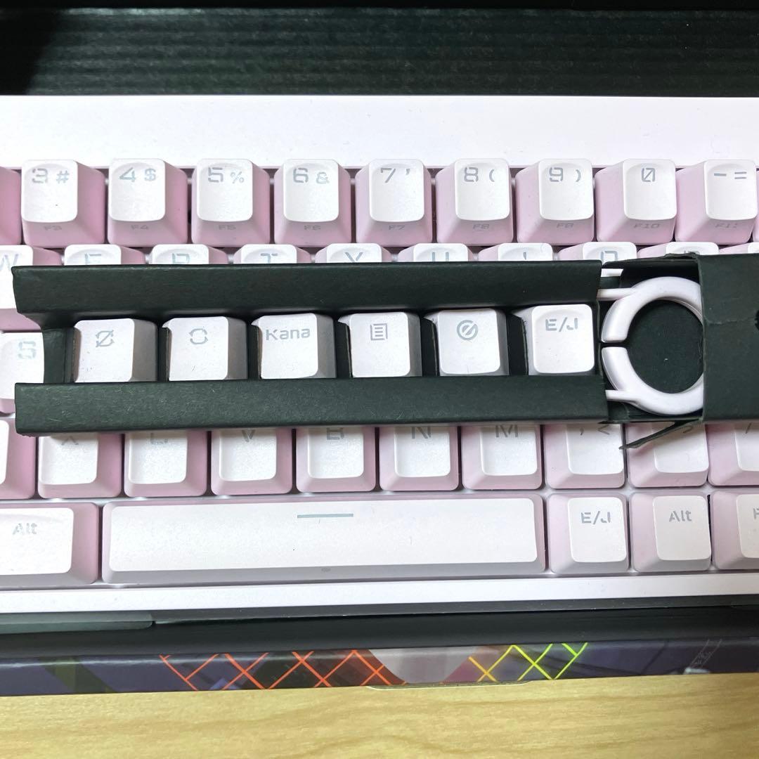 【新品に近い】エレコム ゲーミングキーボード V-custom VK300S