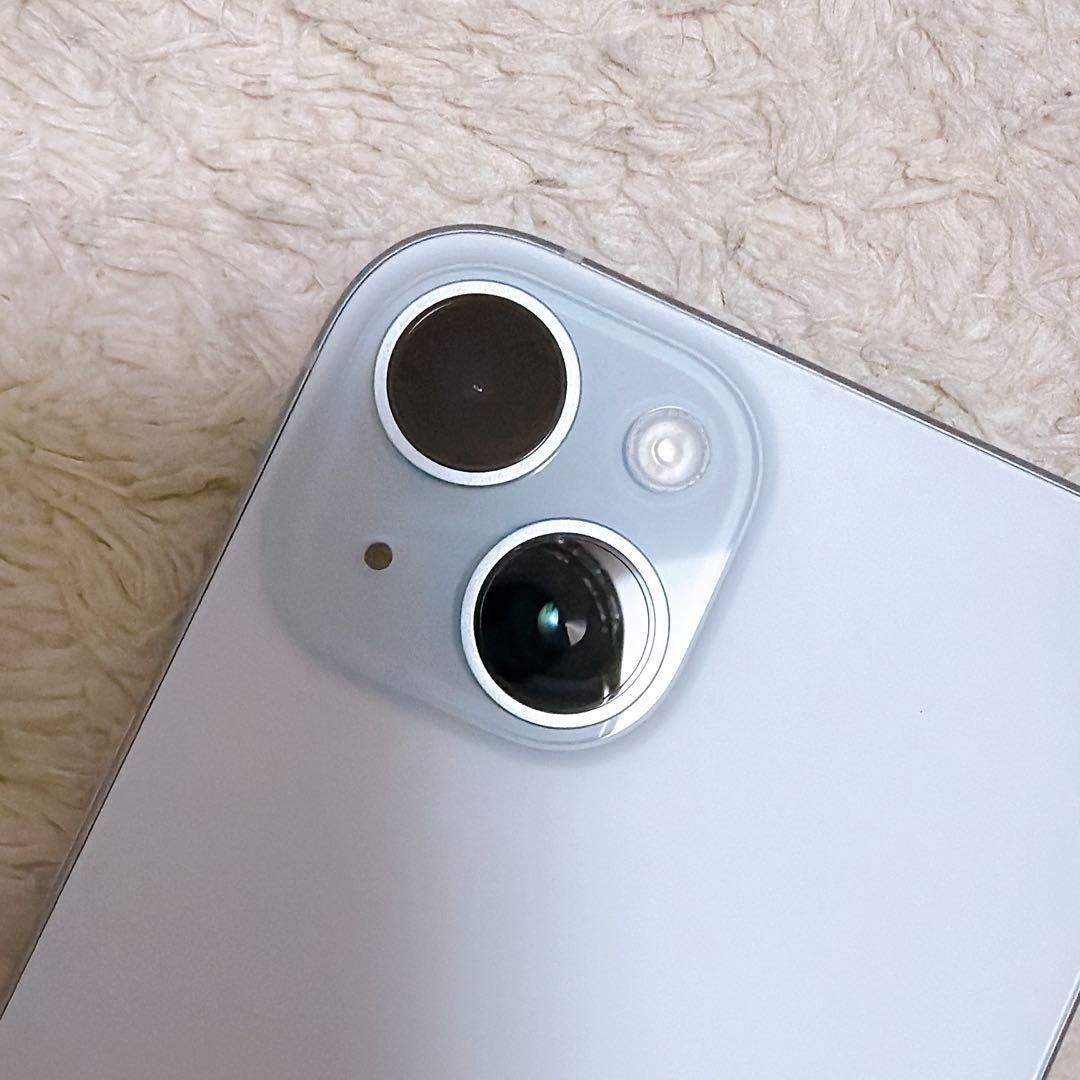 ば*う様 iPhone15 ブルー 256GB SIMフリー