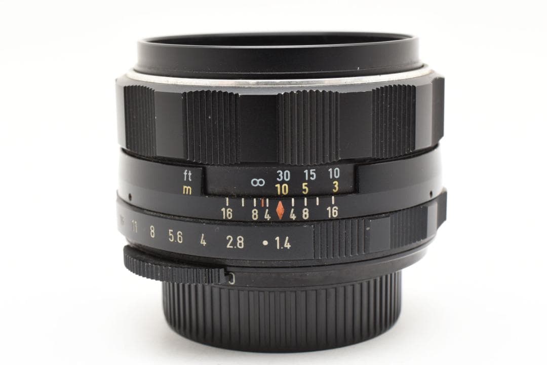 プロフ必読Super Takumar 50mm F1.4フード付 Y097