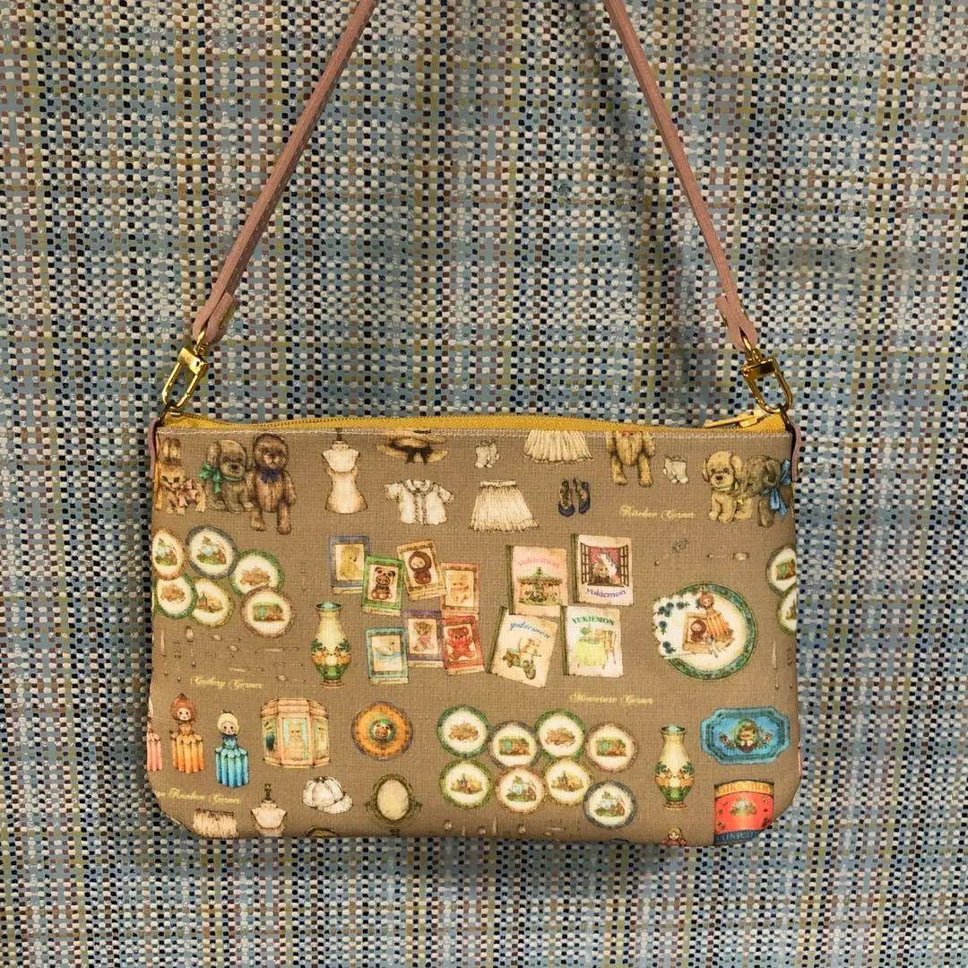 lippee　2012.ハンドメイド　ファスナーポーチ付ファスナーバッグ