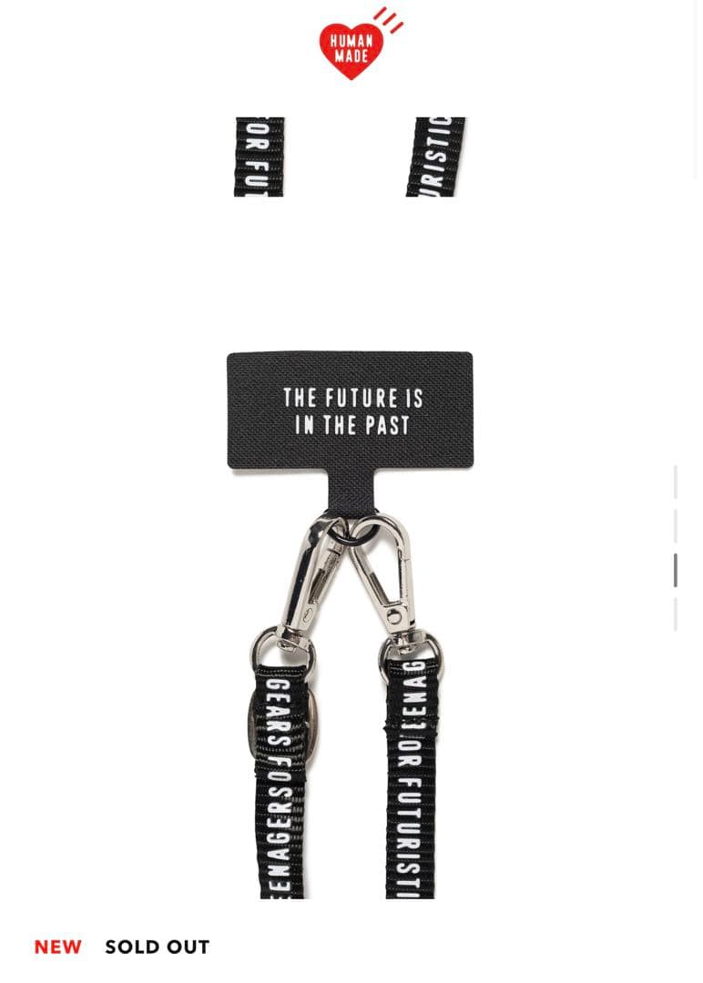 HUMAN MADE iPhone ストラップ付き ケース