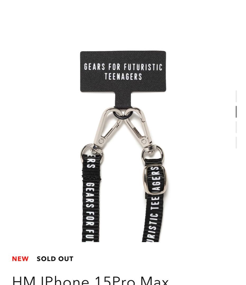 HUMAN MADE iPhone ストラップ付き ケース