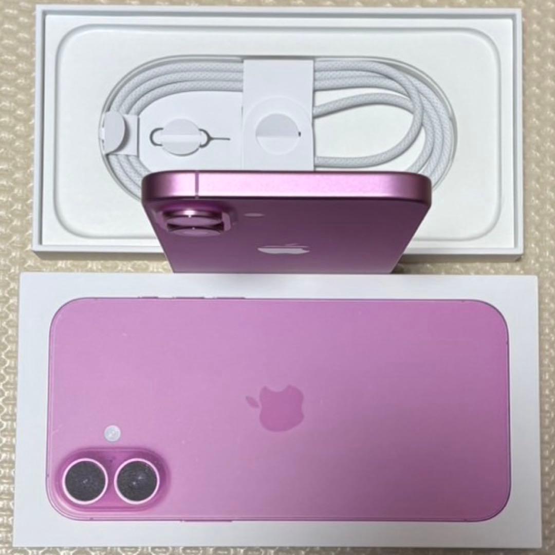 バッテリー容量100% iPhone16Plus 128GB SIMフリー 本体